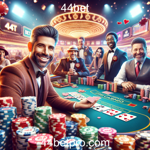 Experimente a Emoção do Poker ao Vivo na 44bet